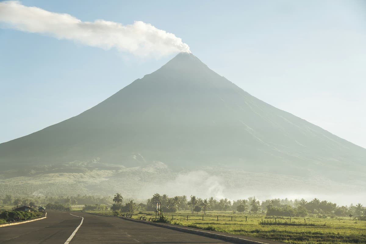 Mayon Volcano in the Bicol region. Photo by Taylor Keeran.