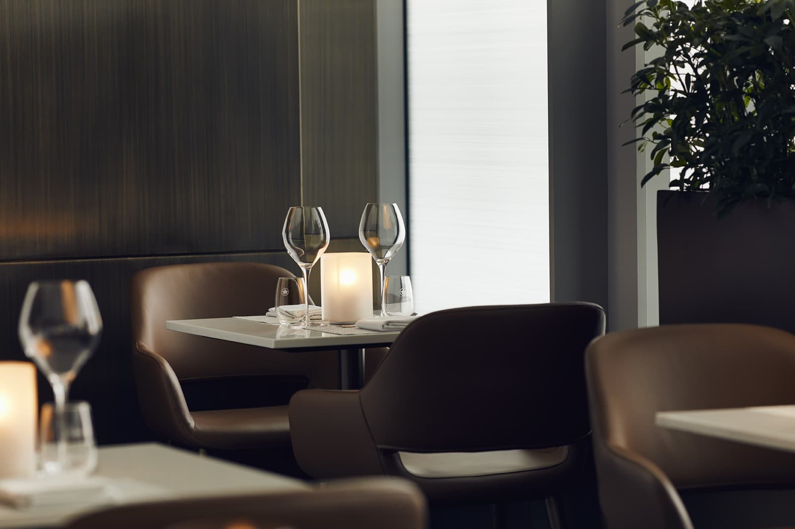 Exclusive Air Canada business class Signature Suite. Photo by Air Canada.