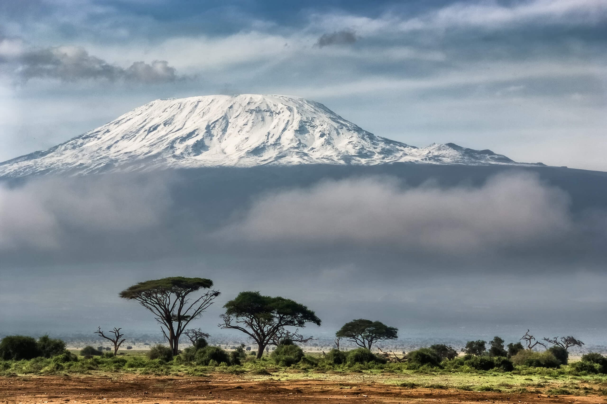 View to Kilimanjaro Volcano. Photo by Sergey Pesterev. The Most Beautiful Hikes in the World.
