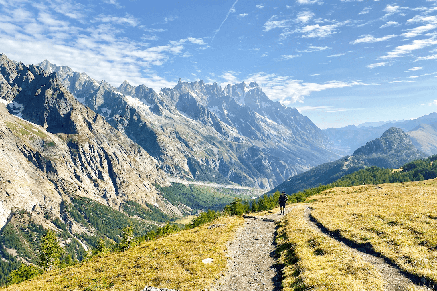 Tour du Mont Blanc in Italy, Europe. Photo by Ana Frantz. The Most Beautiful Hikes in the World.