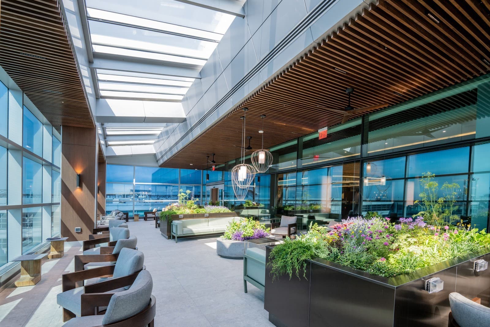 Delta One Lounge at New York's JFK Airport