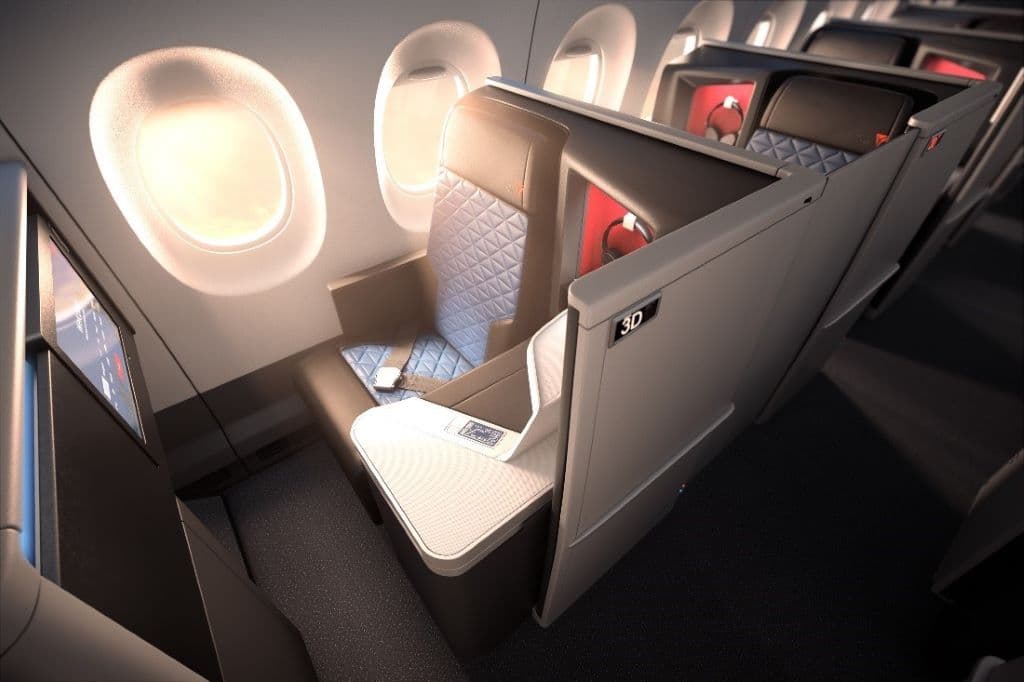 Delta Air Lines - Delta One Suite business class