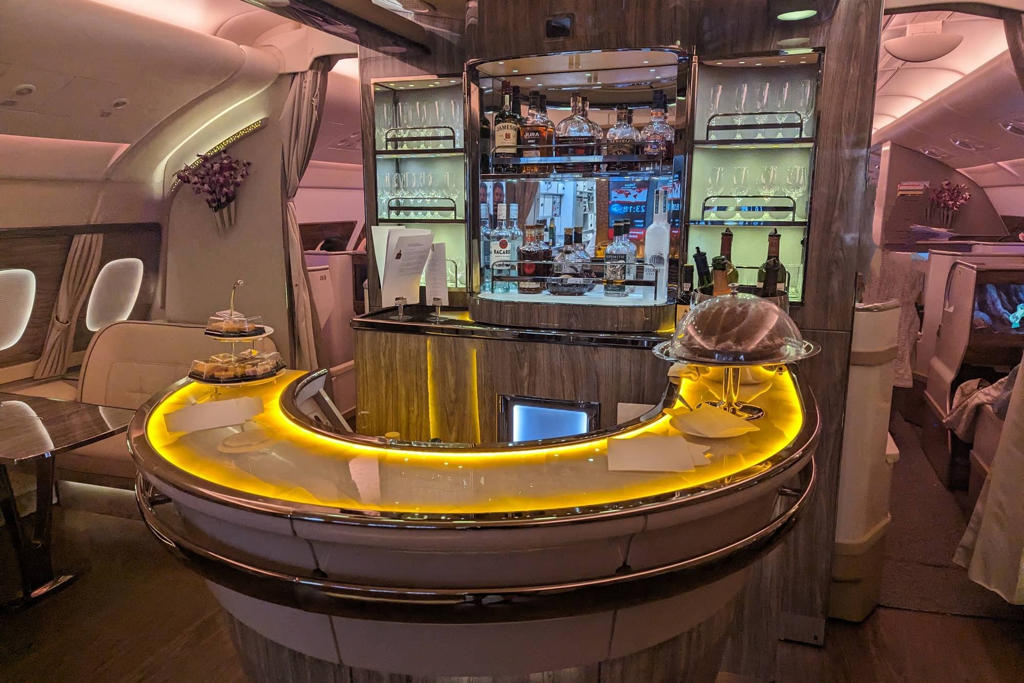 Emirates A380 business class review: the upper deck done right