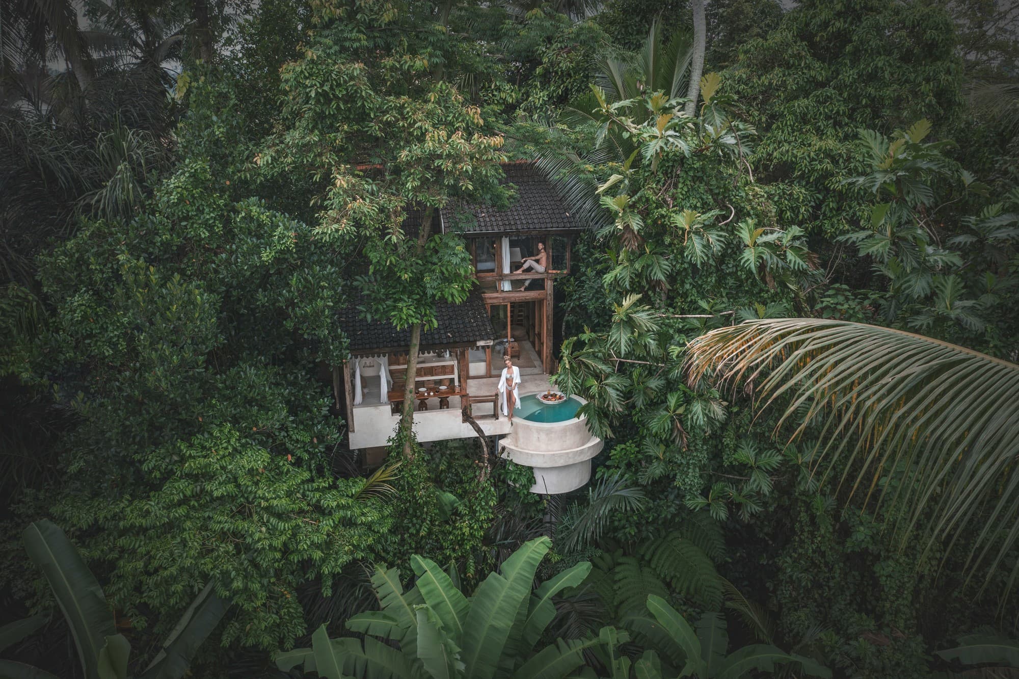 Jungle stay near Ubud. Photo by Marvin Meyer..