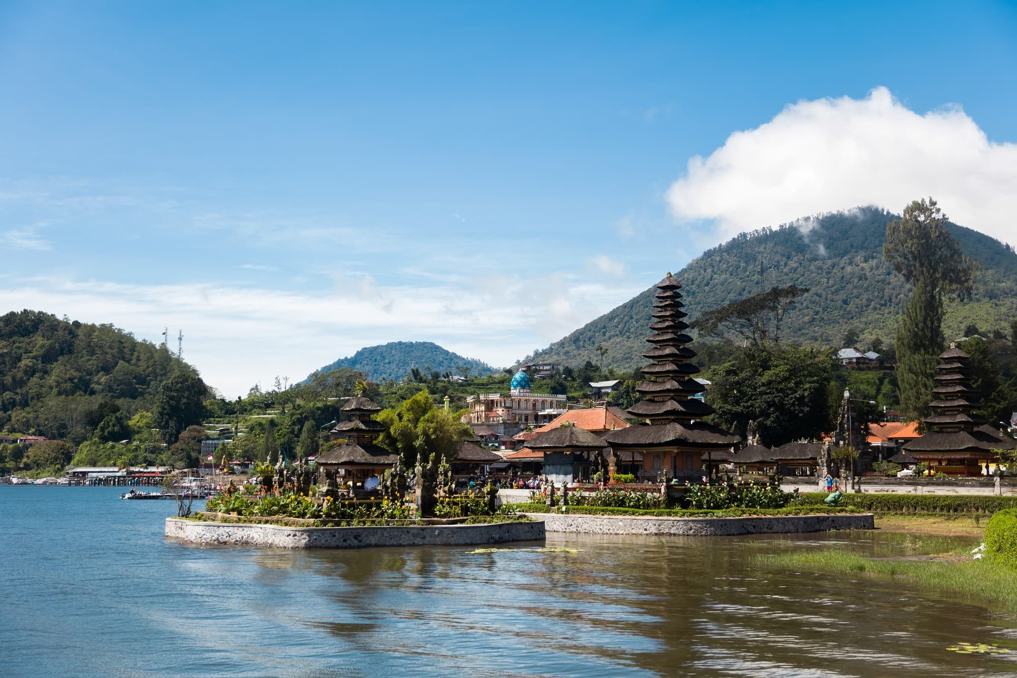 Pura Ulun Danu Beratan temple.
