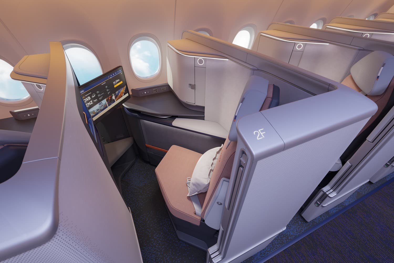 FlyDubai business class suite