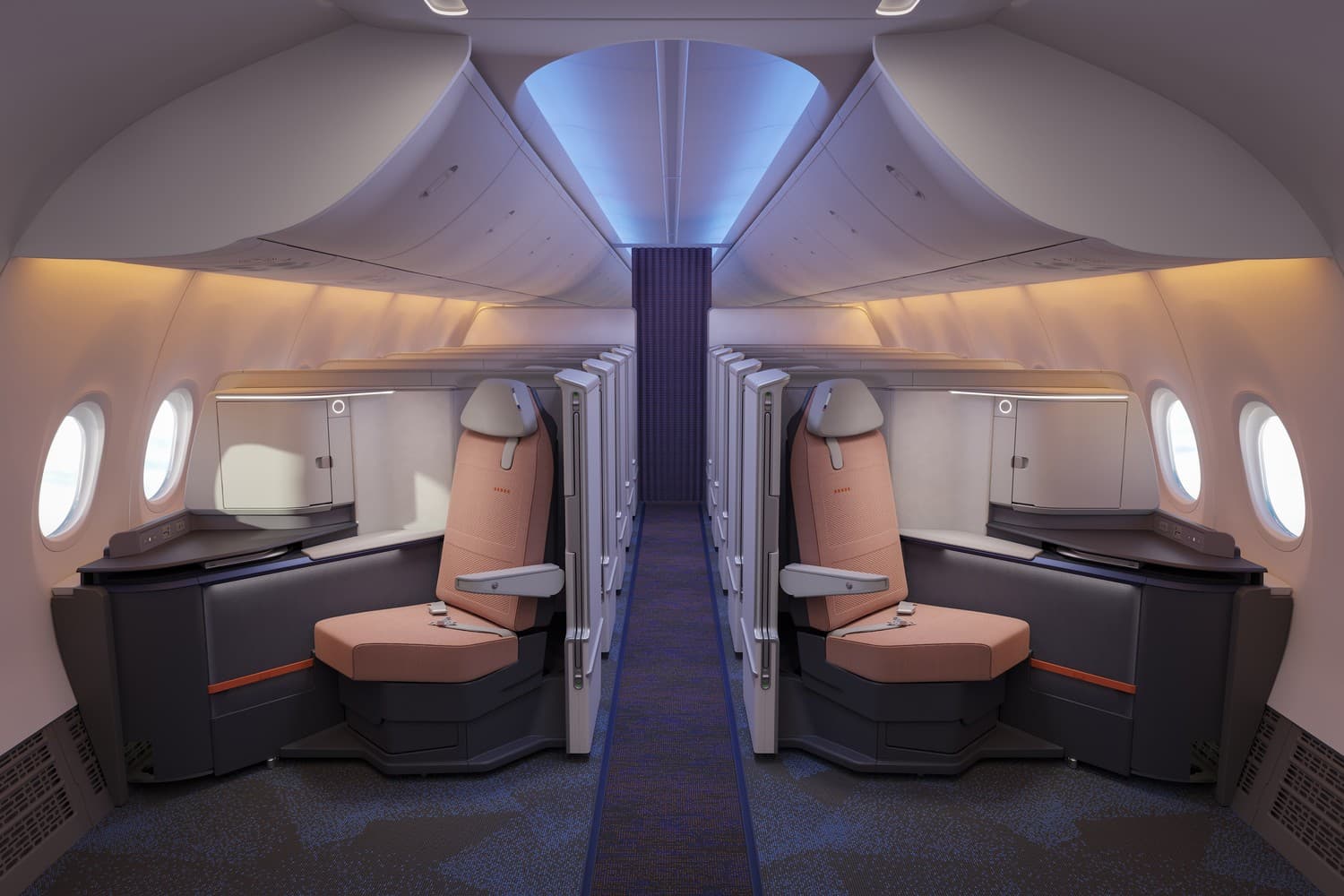 FlyDubai business class suite