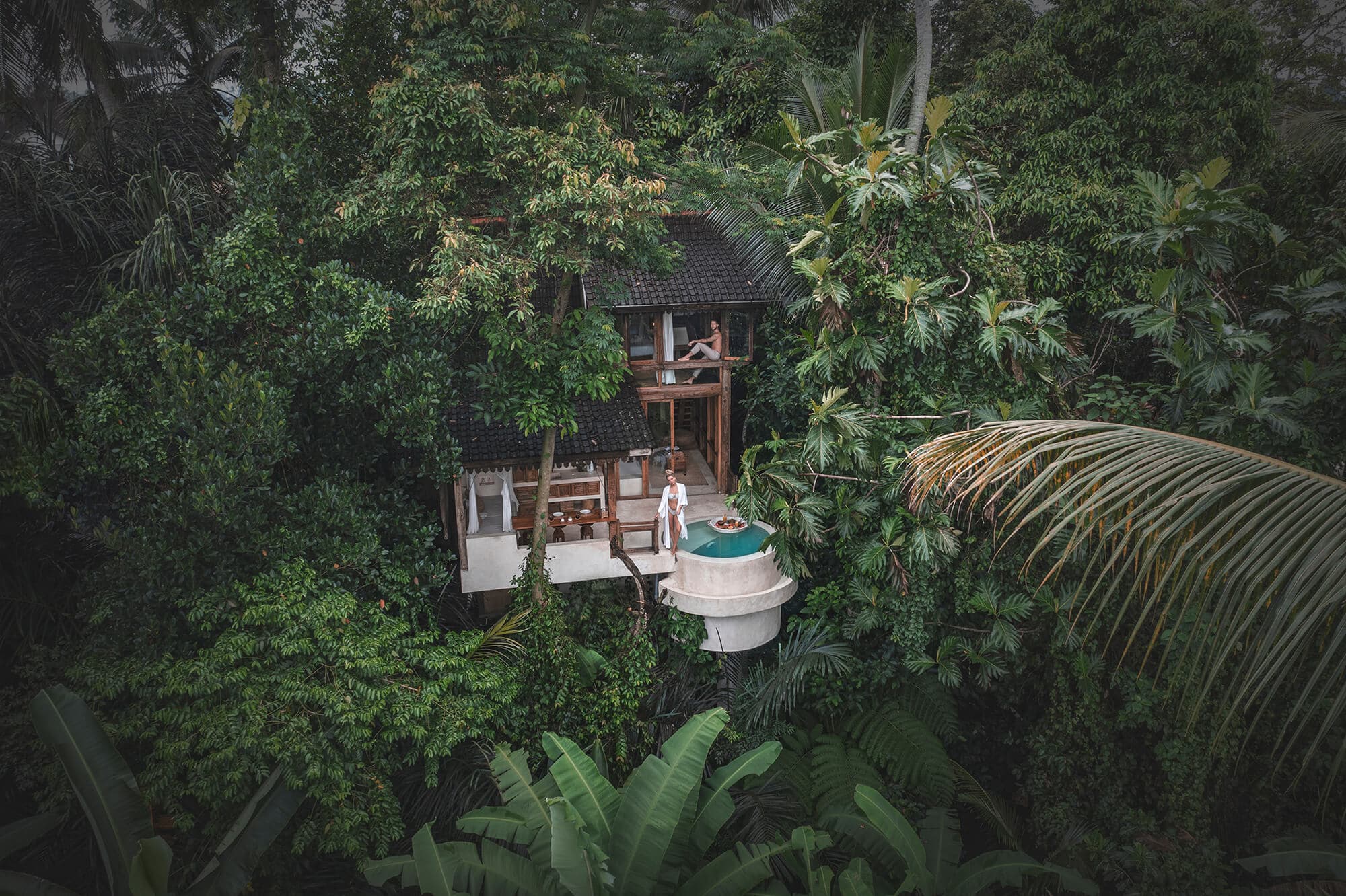 A secluded luxury retreat nestled in the lush jungle of Ubud, Bali, Indonesia. Photo by Marvin Meyer