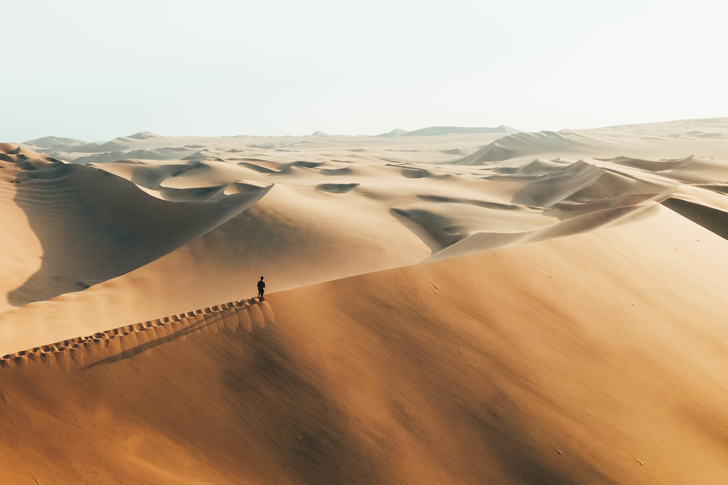 Dunes. Huacachina Oasis, Peru. The Most Surreal Places on Earth