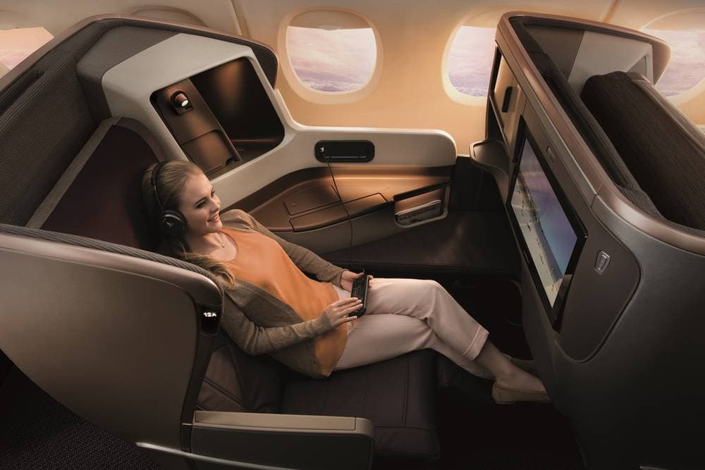 Singapore Airlines business class - Best Business Class Airlines