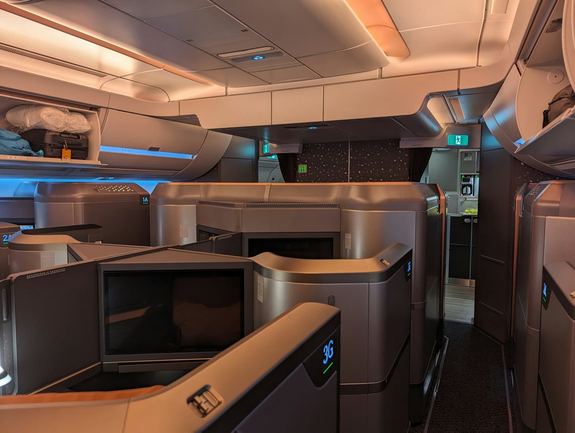Starlux Airlines Business Class Seats on Airbus A350