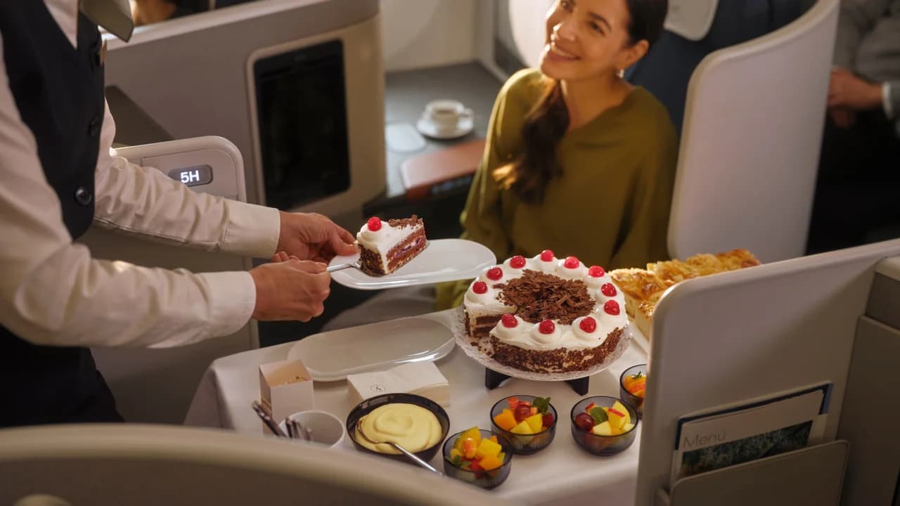 Don't wave off the pre-departure champagne — it's a small ritual that signals the experience has started