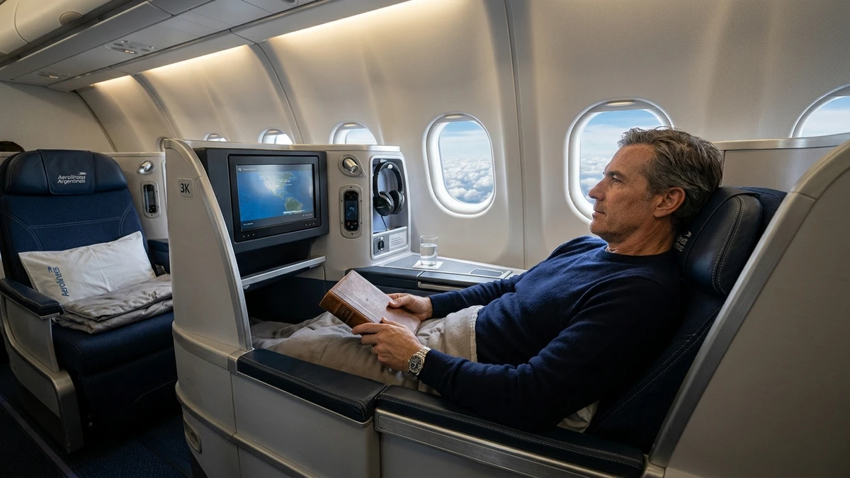 Aerolineas Argentinas business class