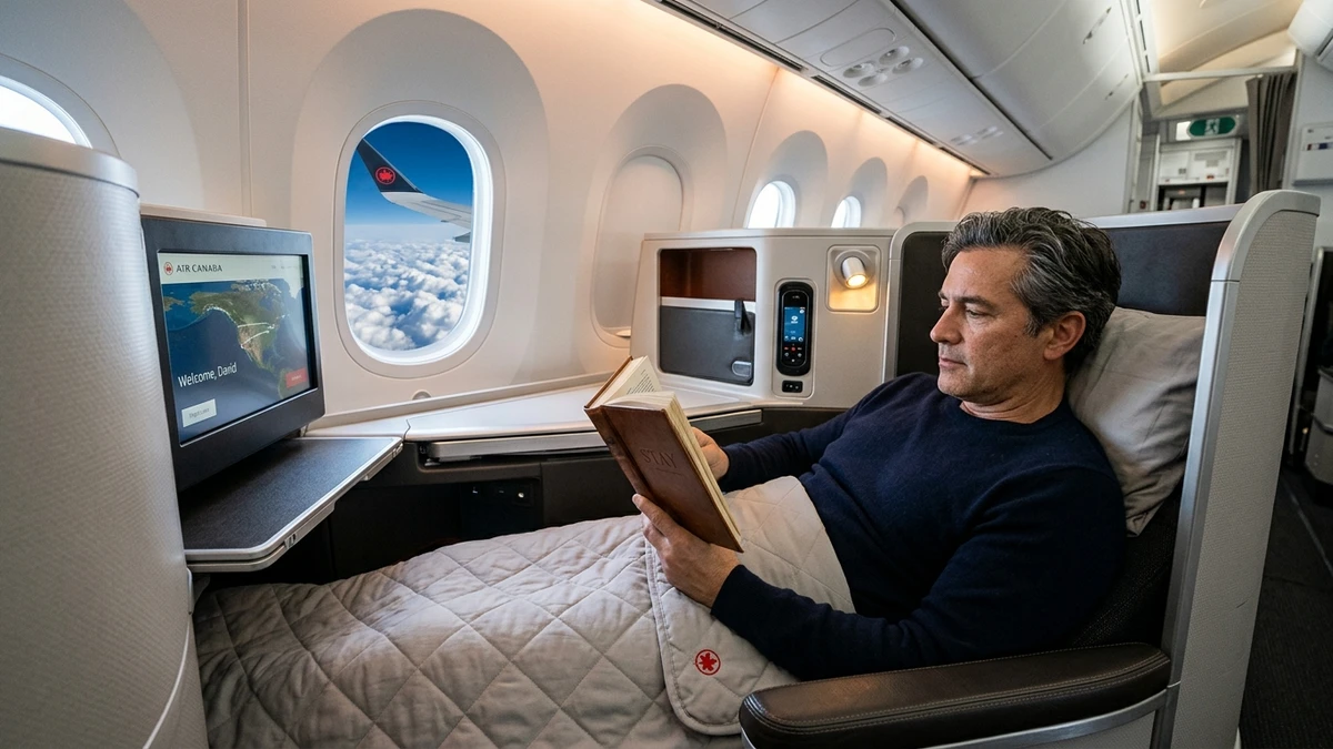 Air Canada business class