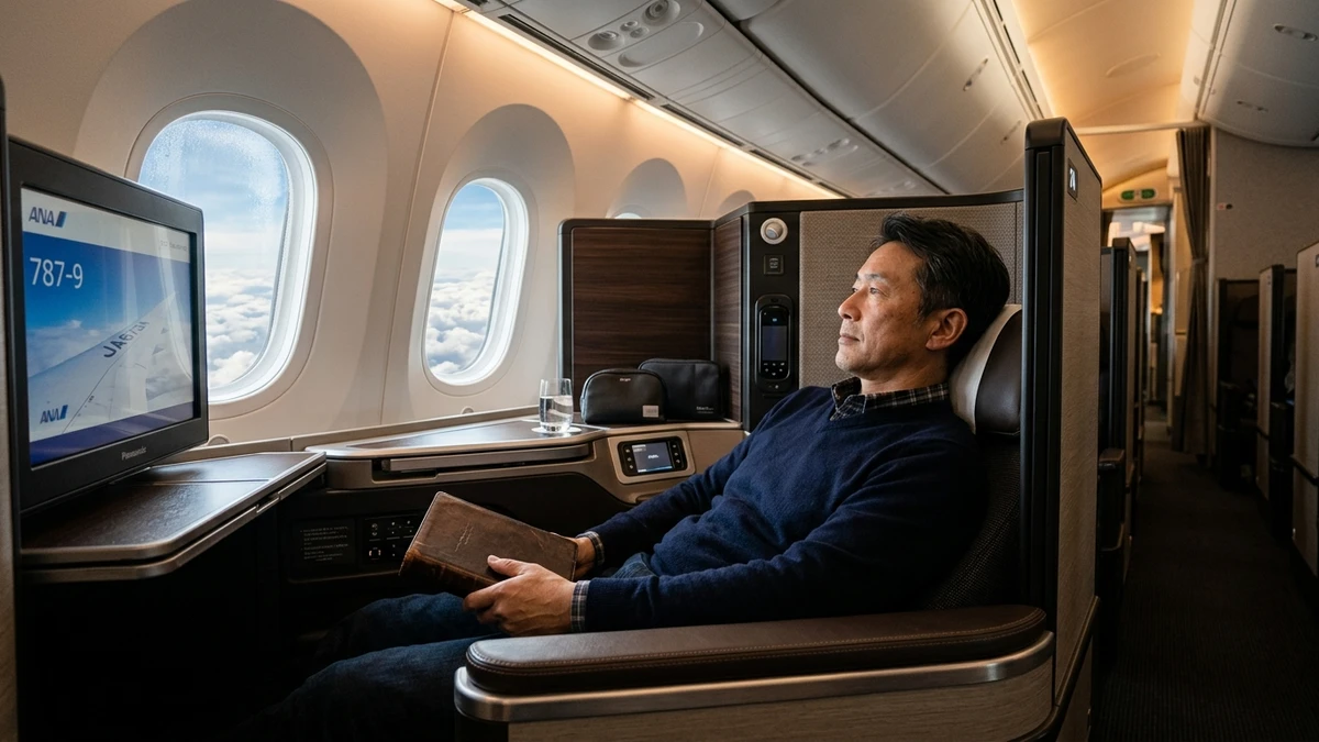 ANA (All Nippon Airways) business class