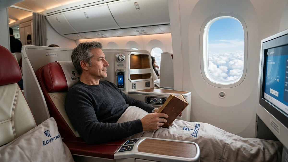 EgyptAir business class
