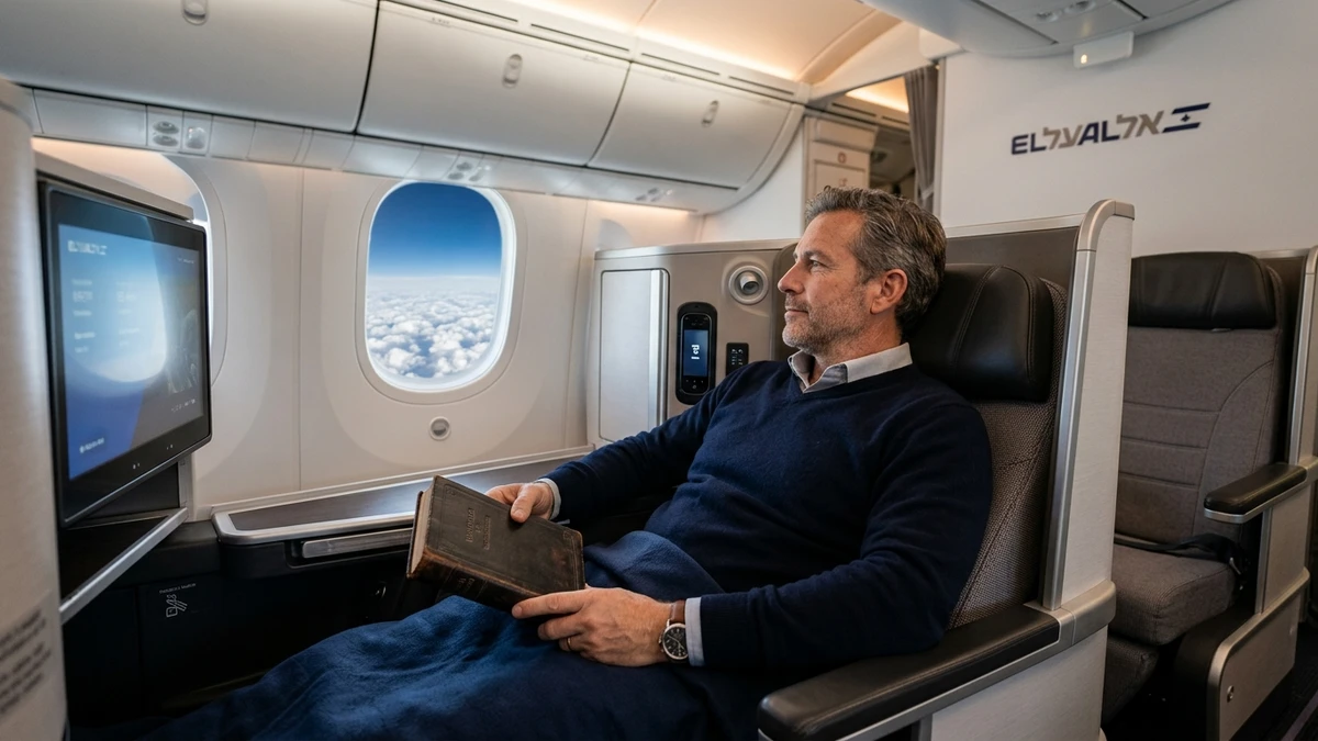 El Al Israel Airlines business class