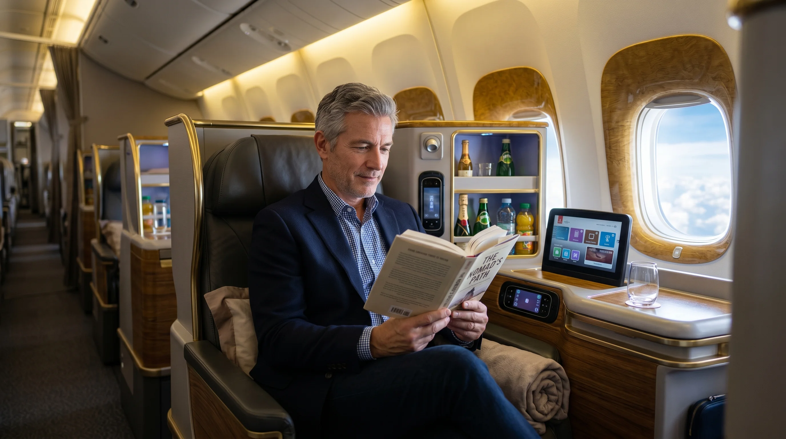 Emirates business class