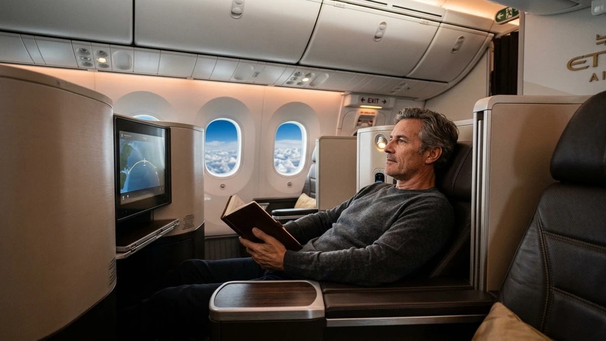 Etihad Airways business class