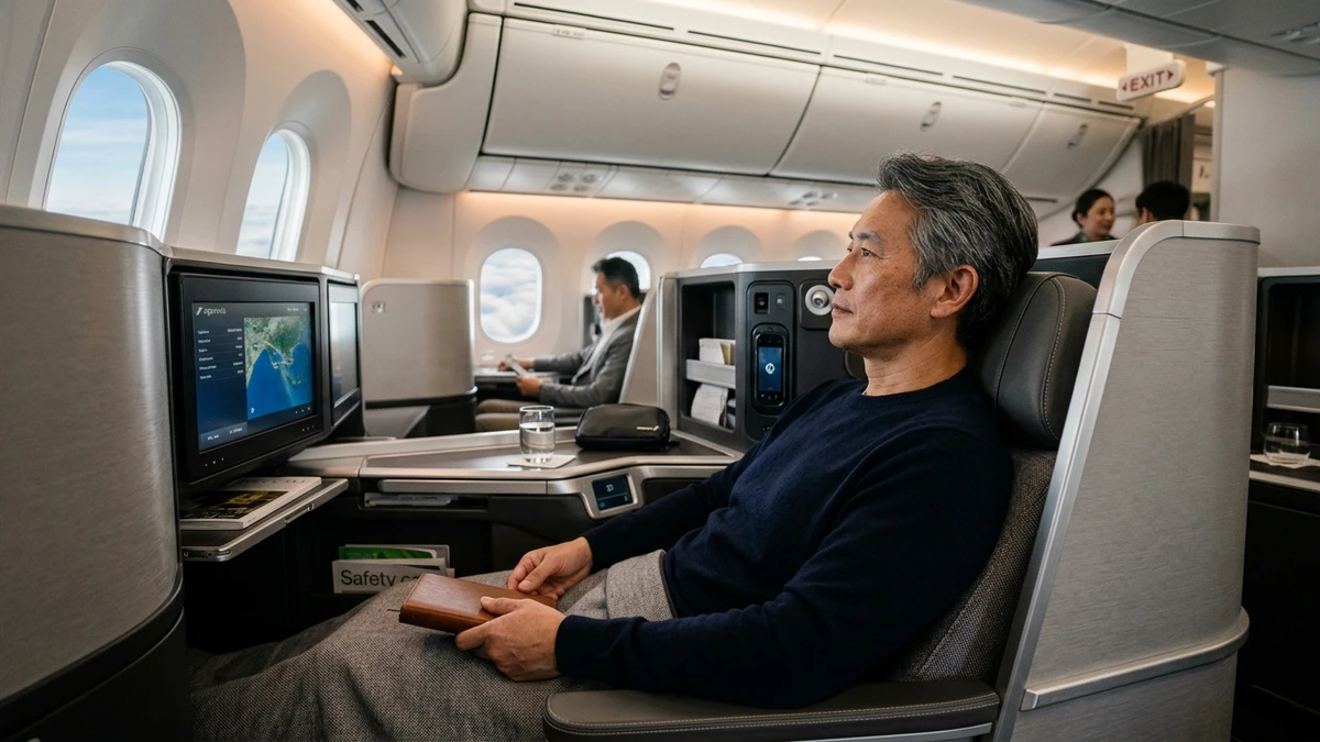 EVA Air business class