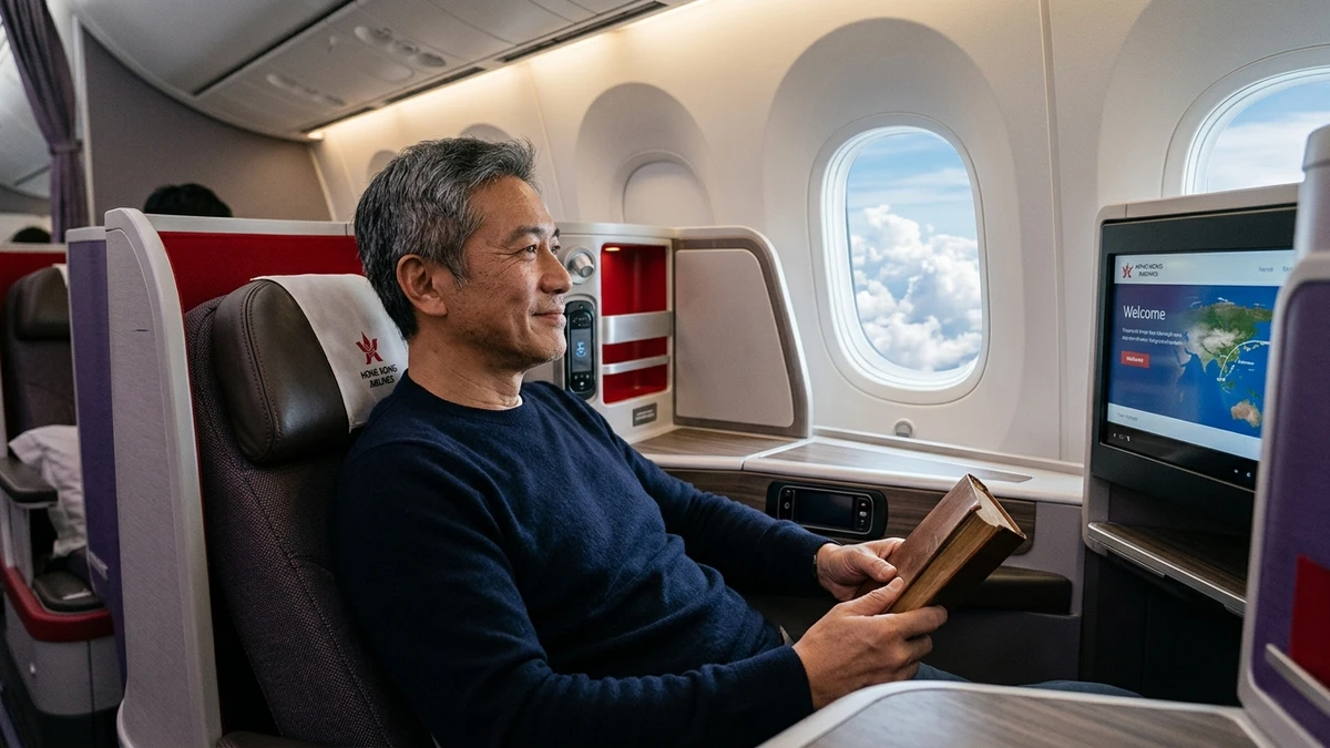 Hong Kong Airlines business class
