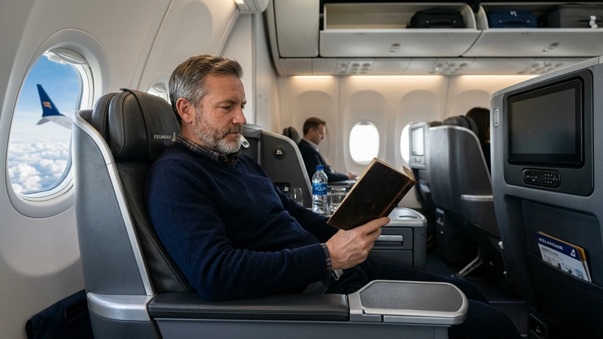 Icelandair business class