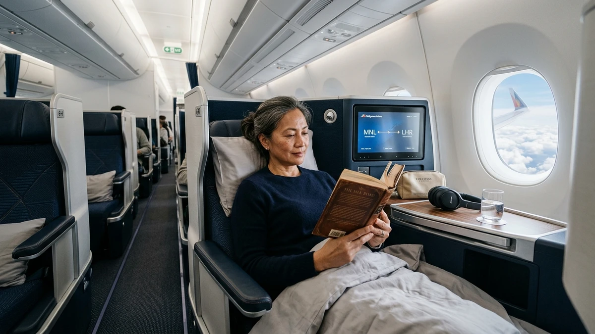 Philippine Airlines business class