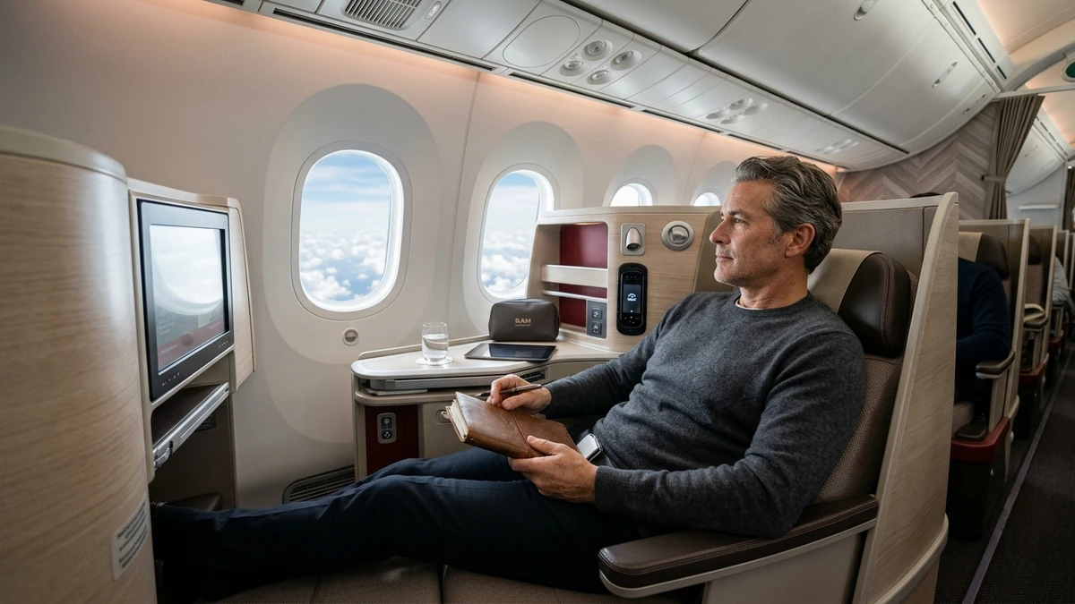 Royal Air Maroc business class