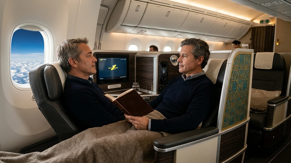 Royal Brunei Airlines business class