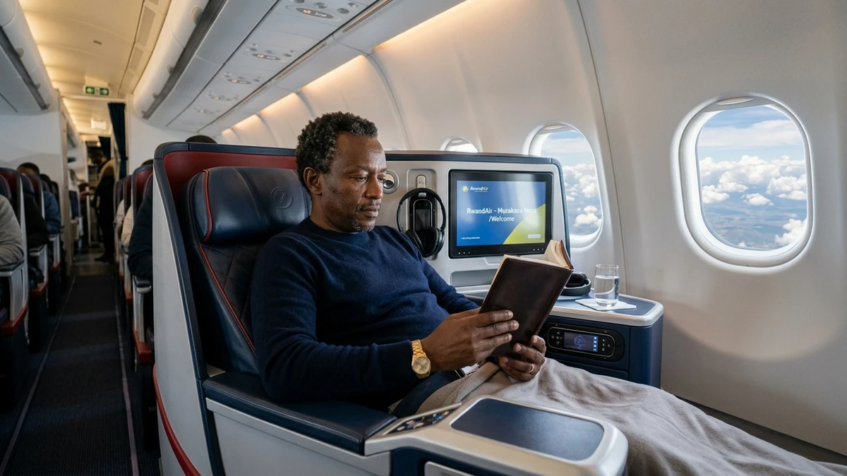 RwandAir business class