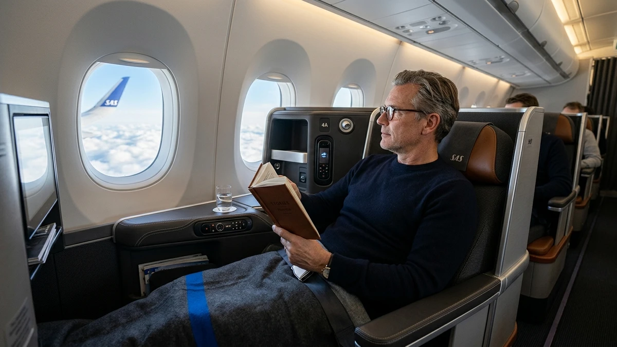 SAS Scandinavian Airlines business class