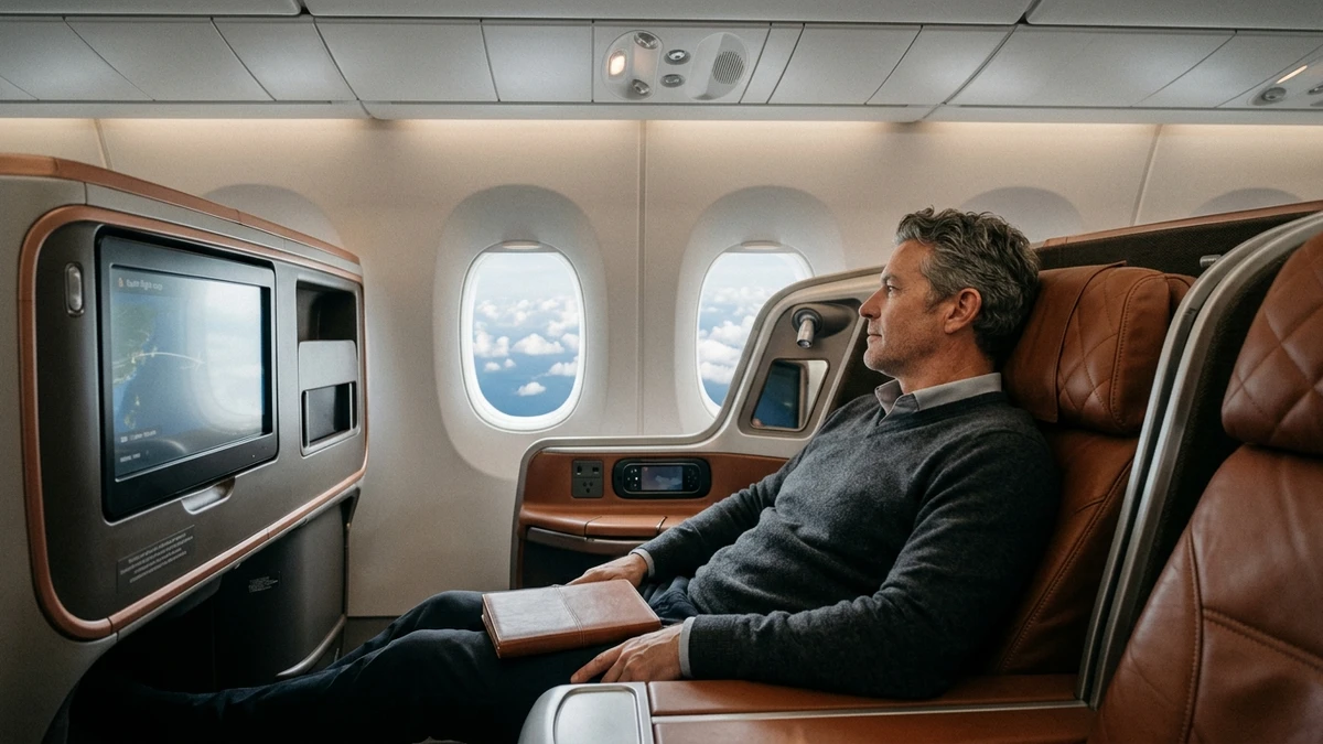 Singapore Airlines business class