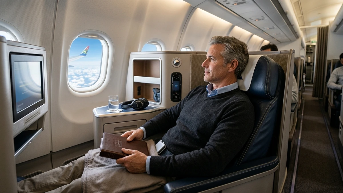 South African Airways business class