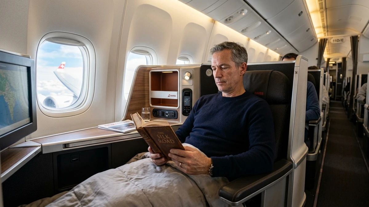 SWISS business class
