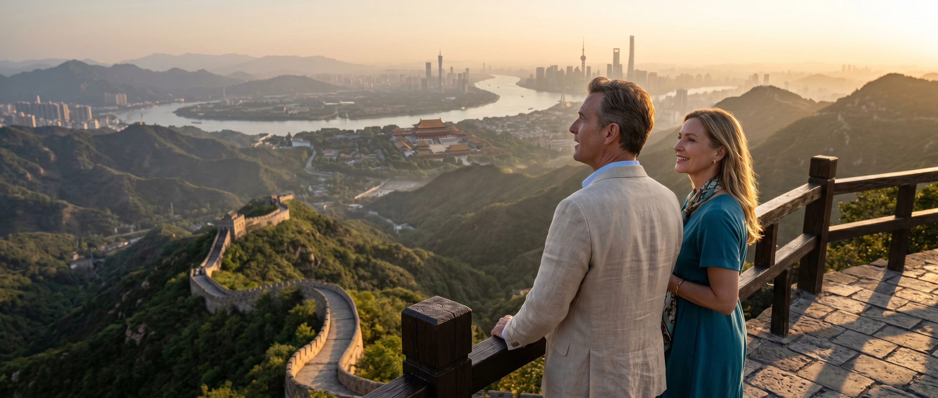 Business class to China