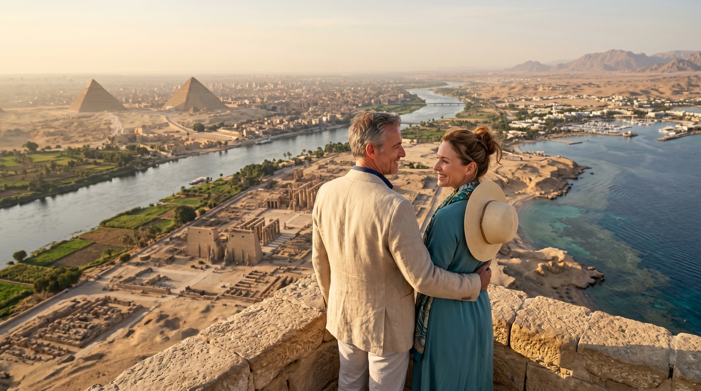 Business class to Egypt