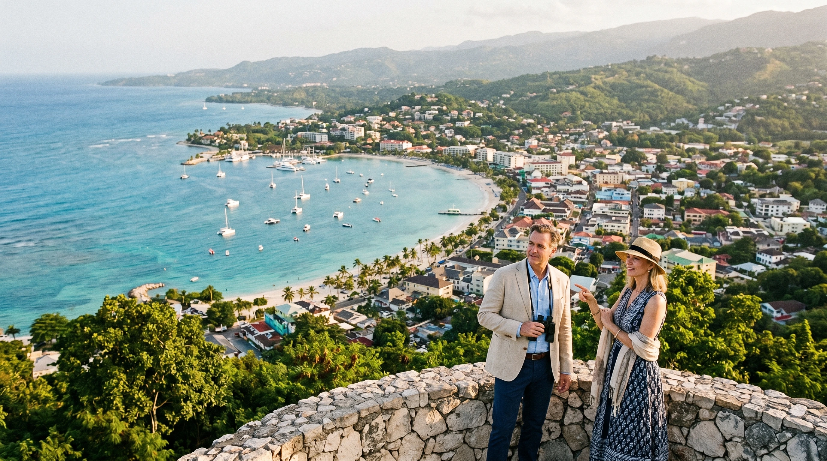 Business class to Jamaica