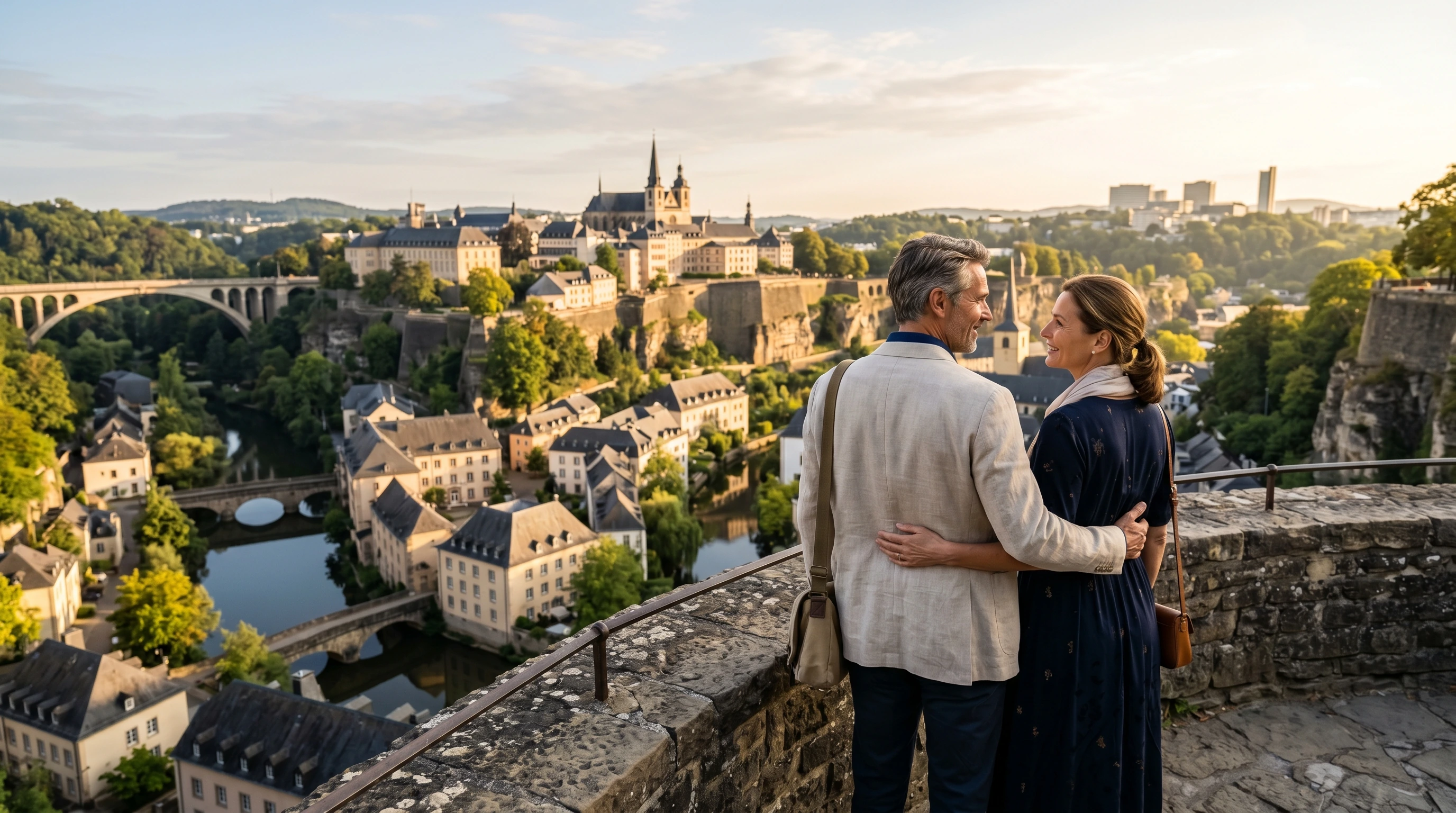 Business class to Luxembourg
