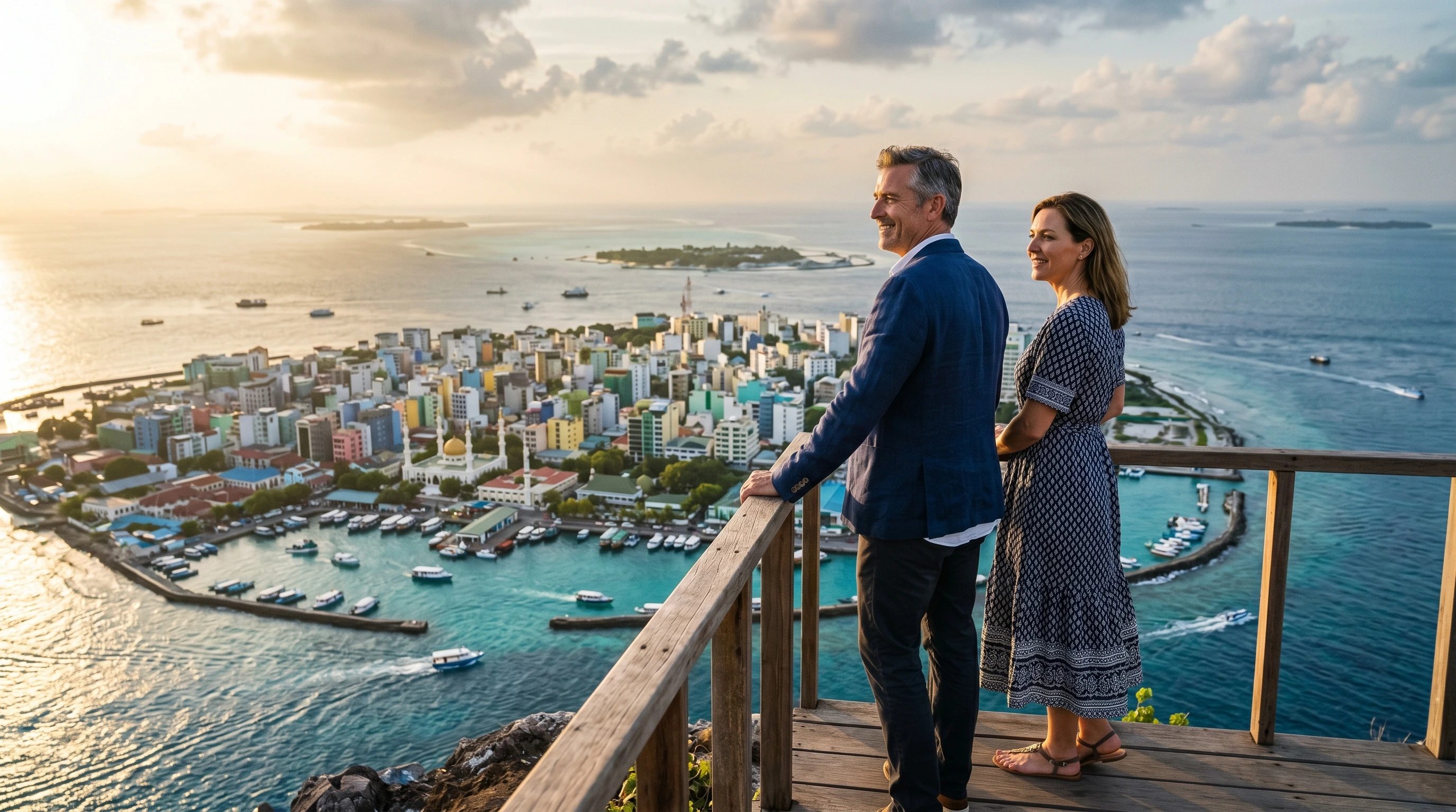 Business class to Maldives