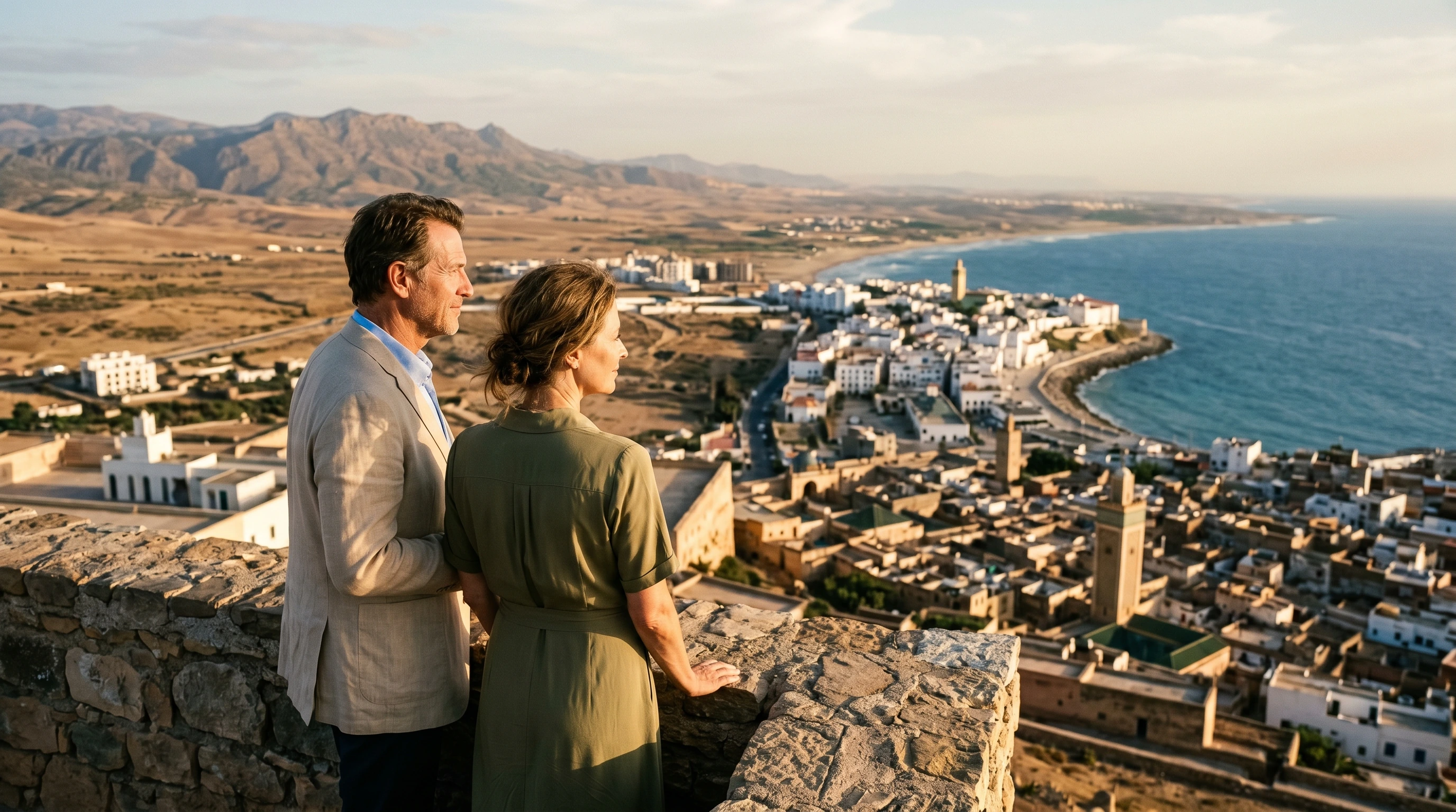 Business class to Morocco