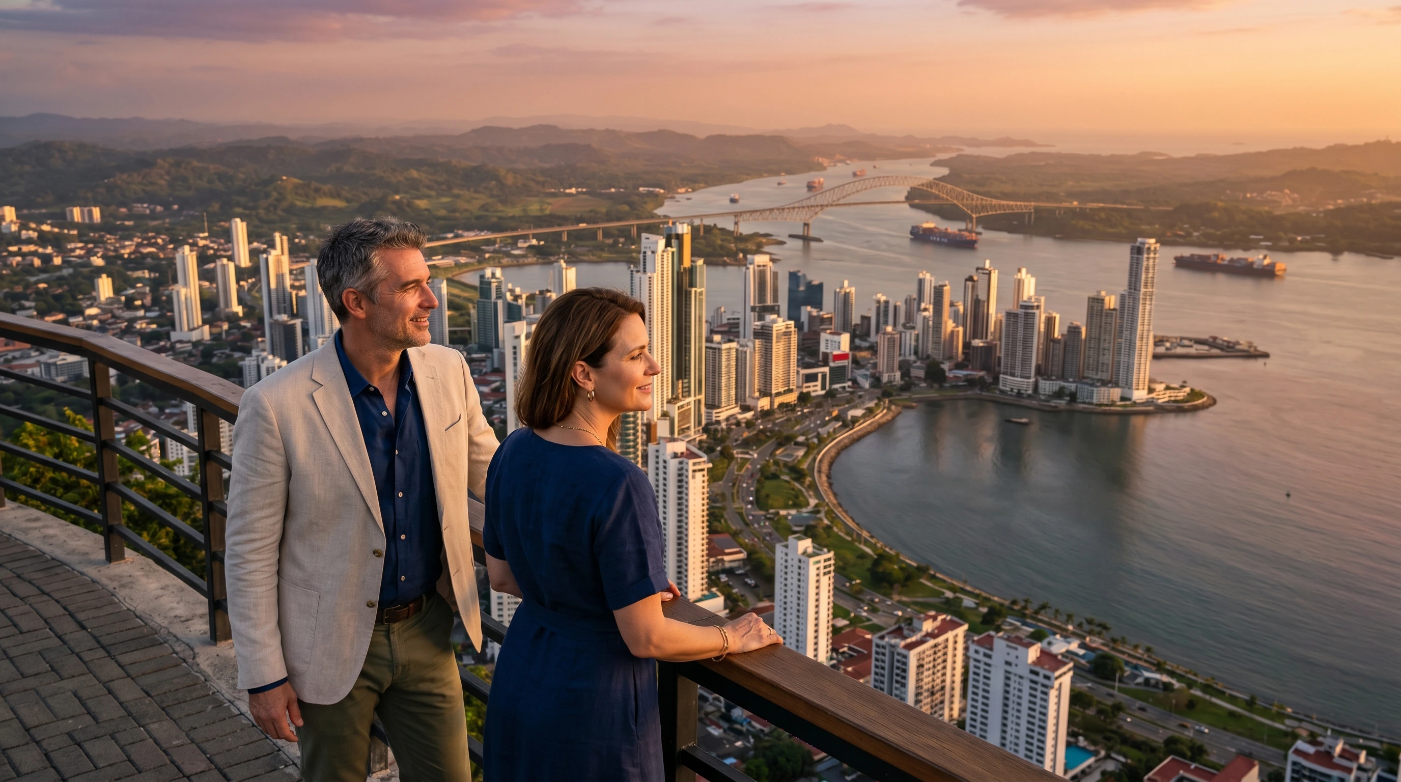 Business class to Panama