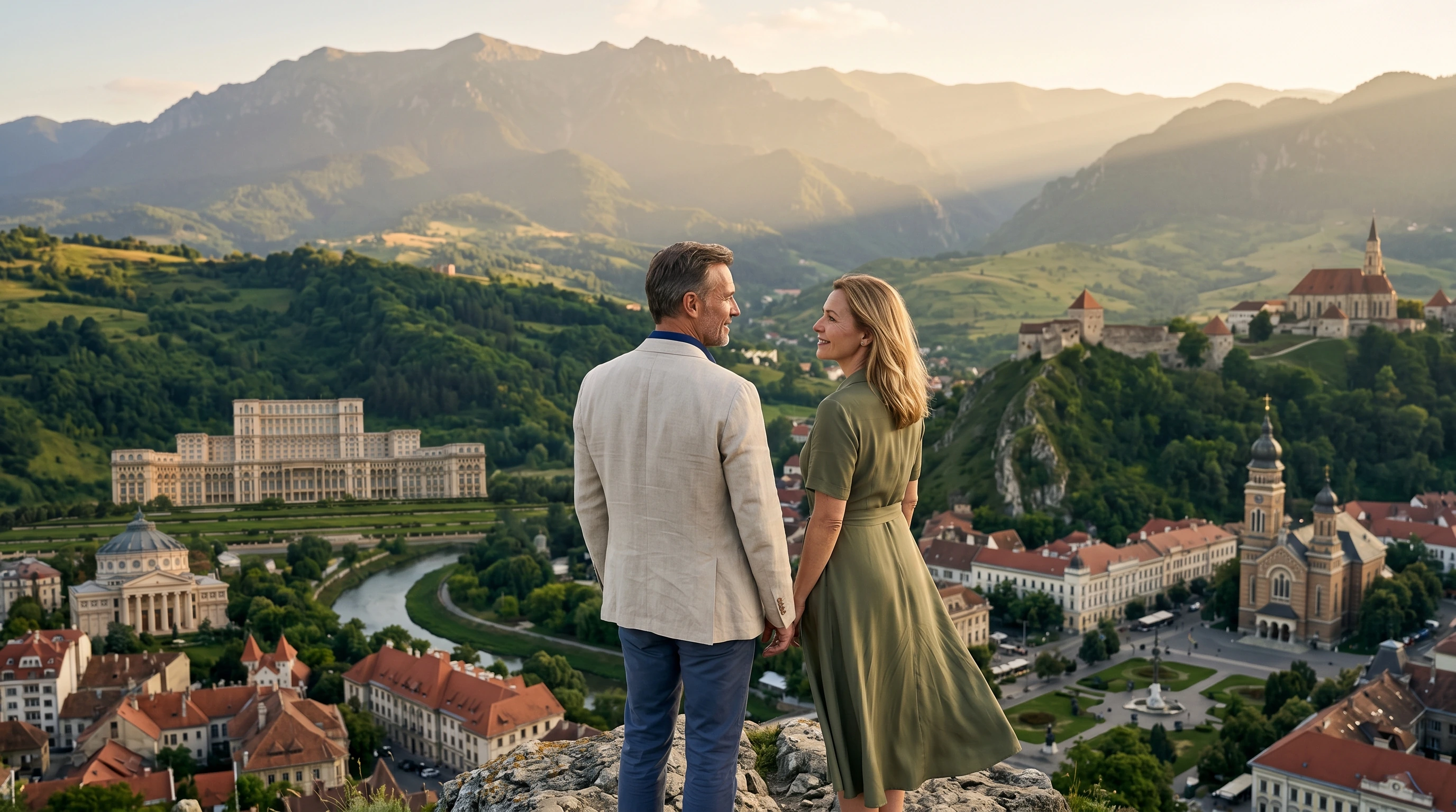 Business class to Romania