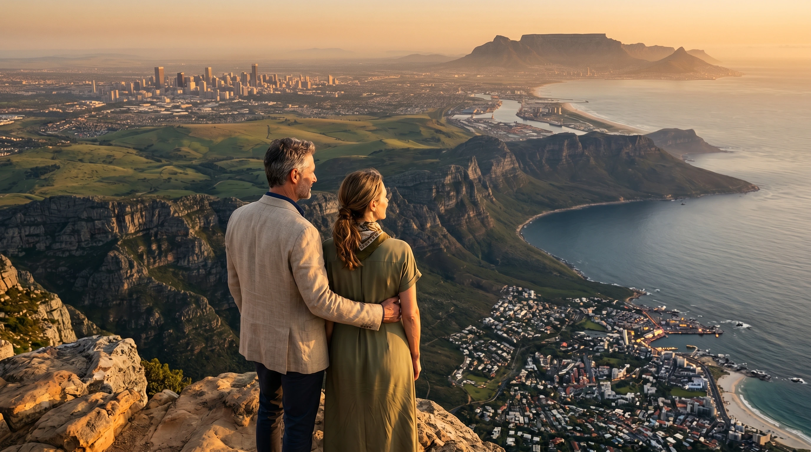 Business class to South Africa