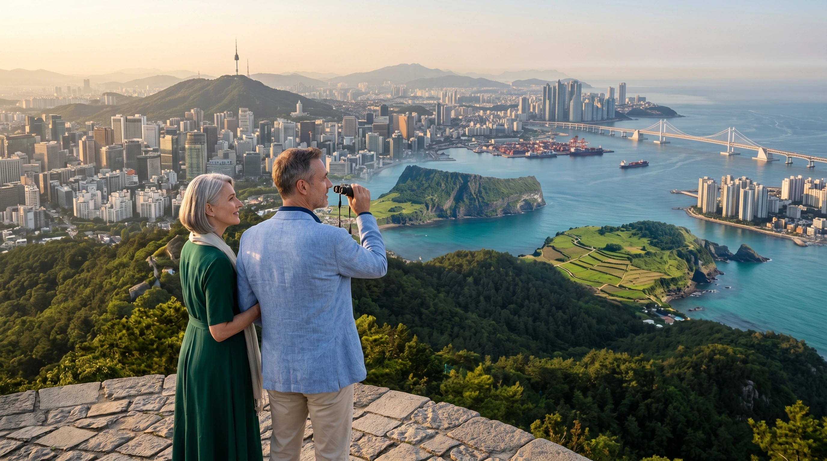 Business class to South Korea
