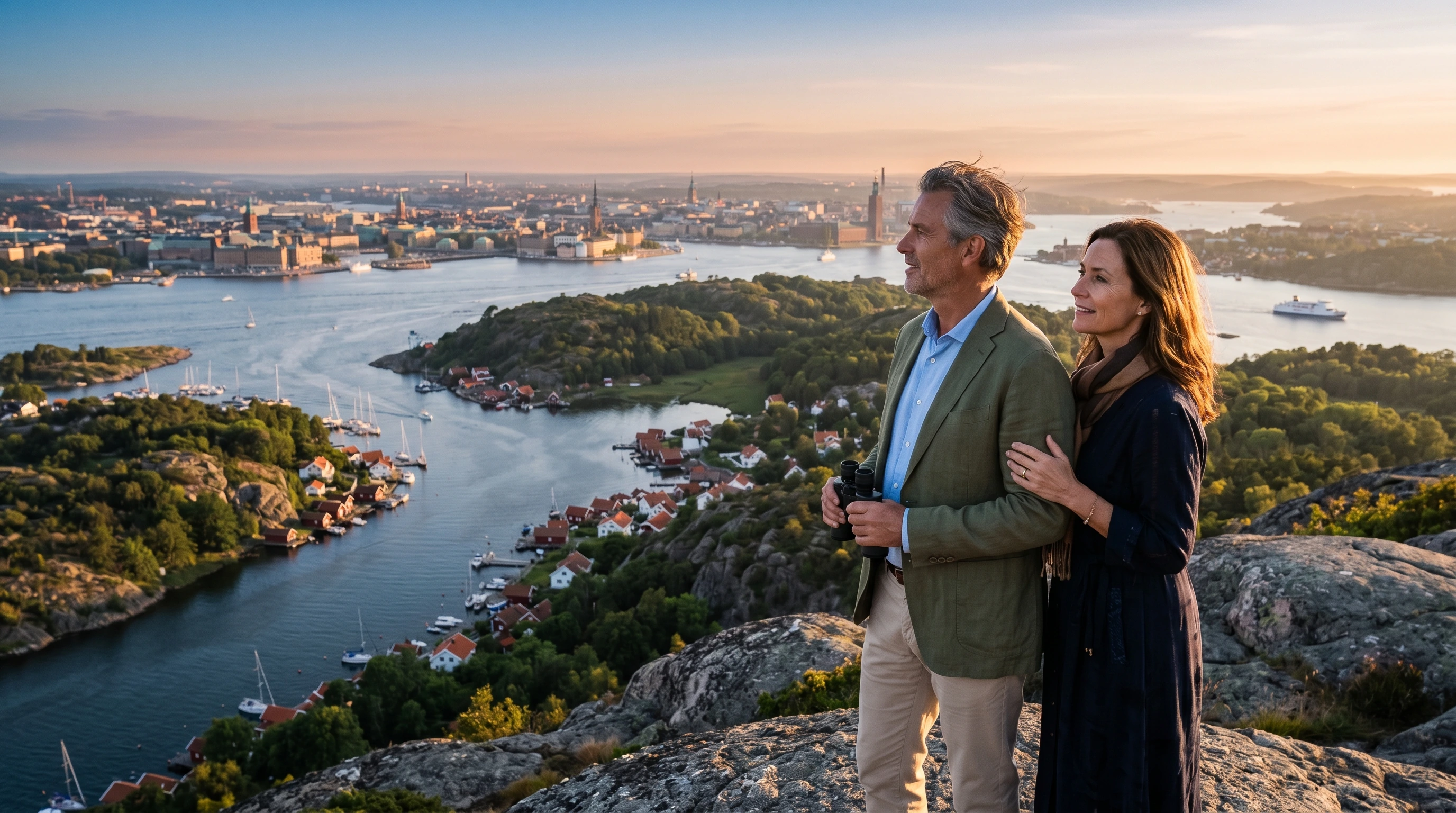 Business class to Sweden