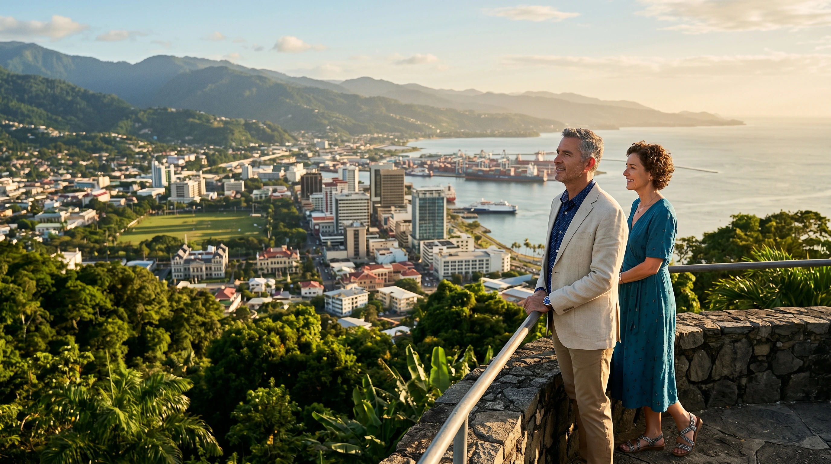 Business class to Trinidad and Tobago