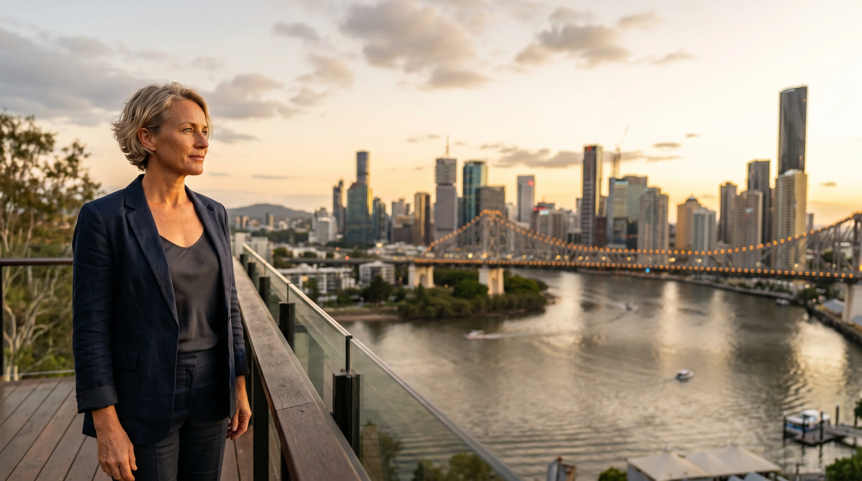 Business class to Brisbane