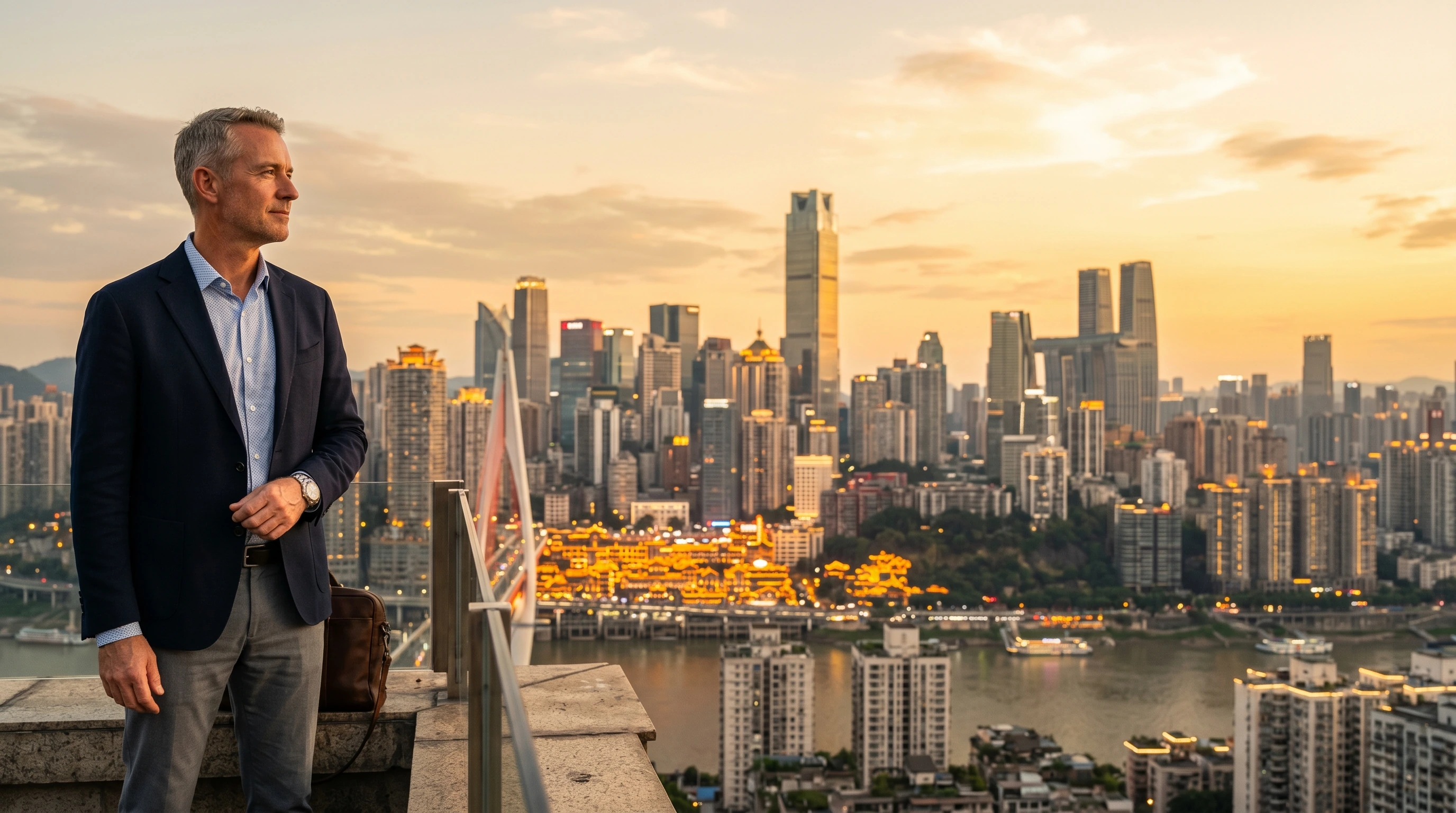 Business class flights to Chongqing