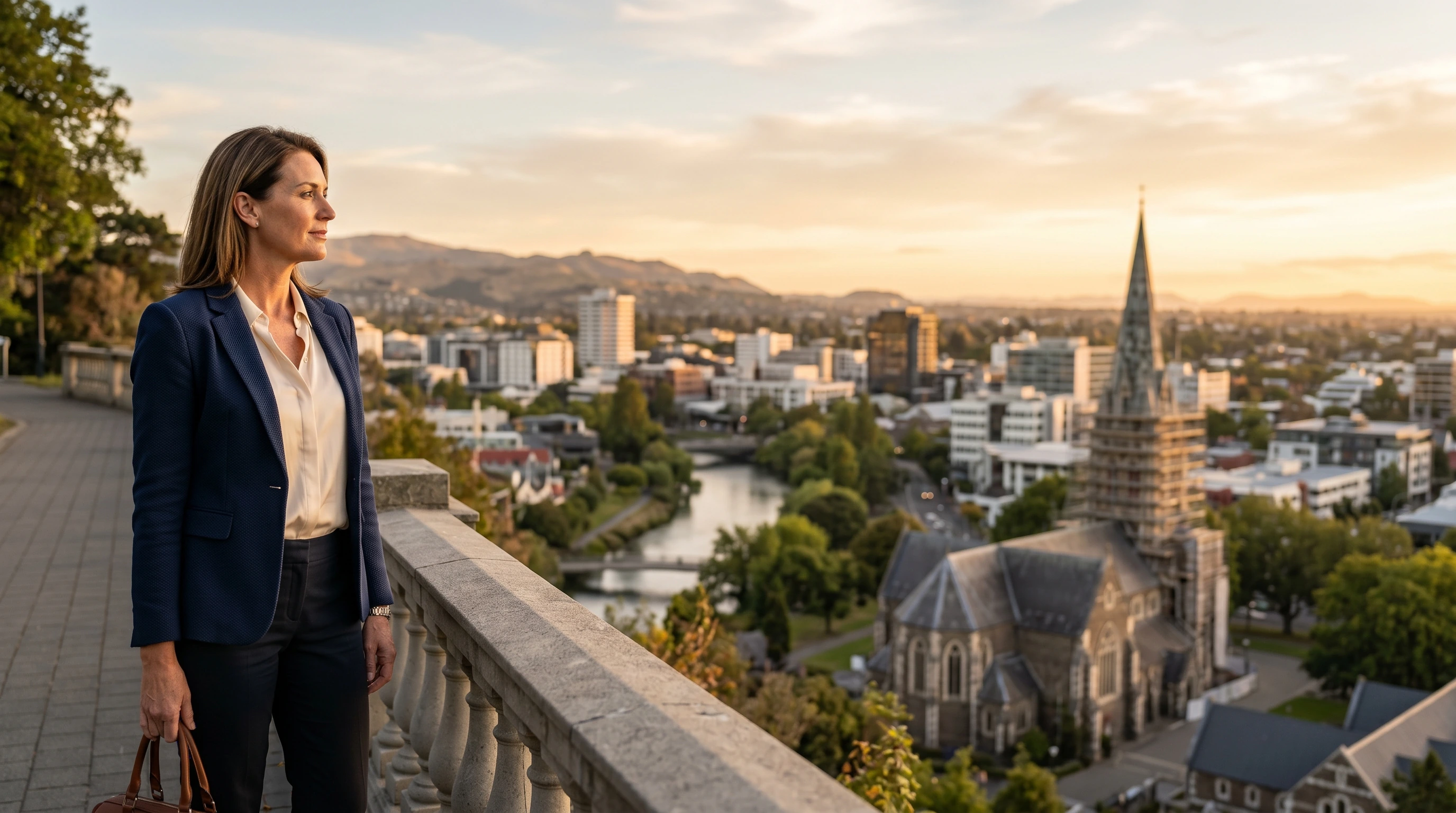 Business class to Christchurch