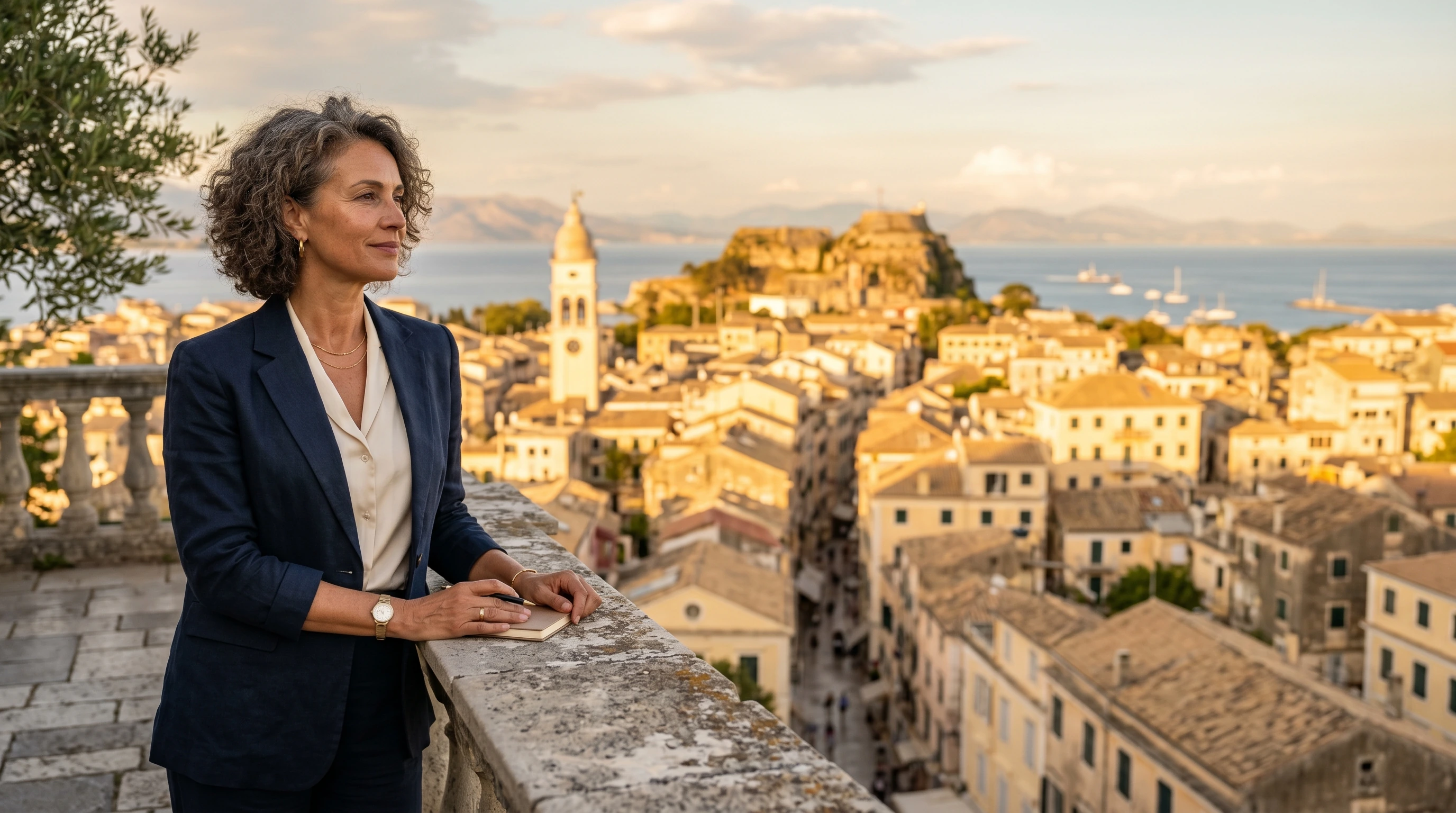 Business class flights to Corfu